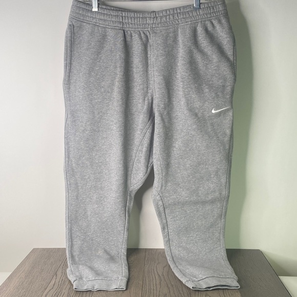 Nike Other - Nike Men's Size XL Gray Fleece Joggers - Comfortable Everyday Sweatpants - 1357